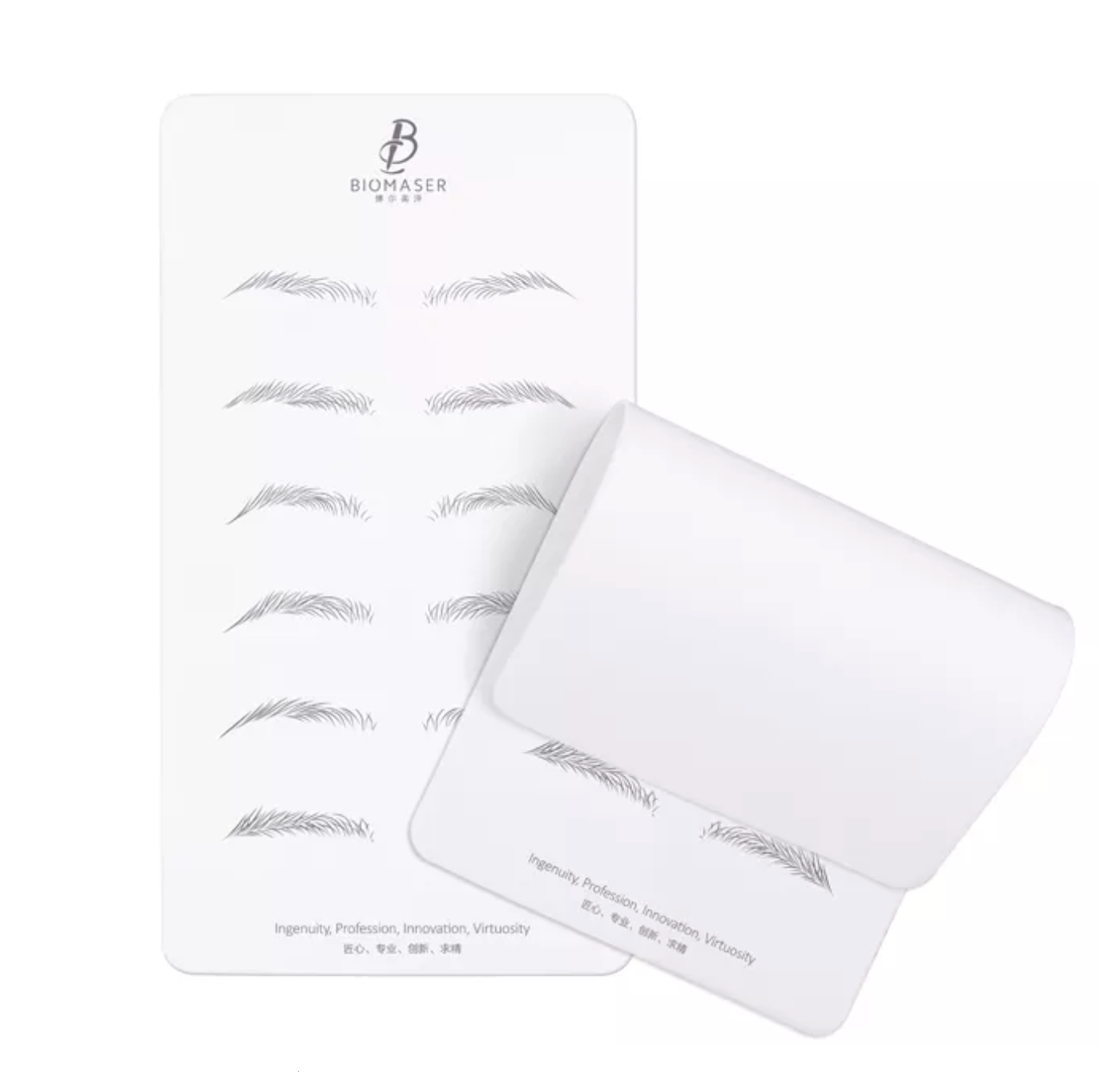 Piel Sintetica para practicar Biomaser Micropigmentacion 26X14 cm