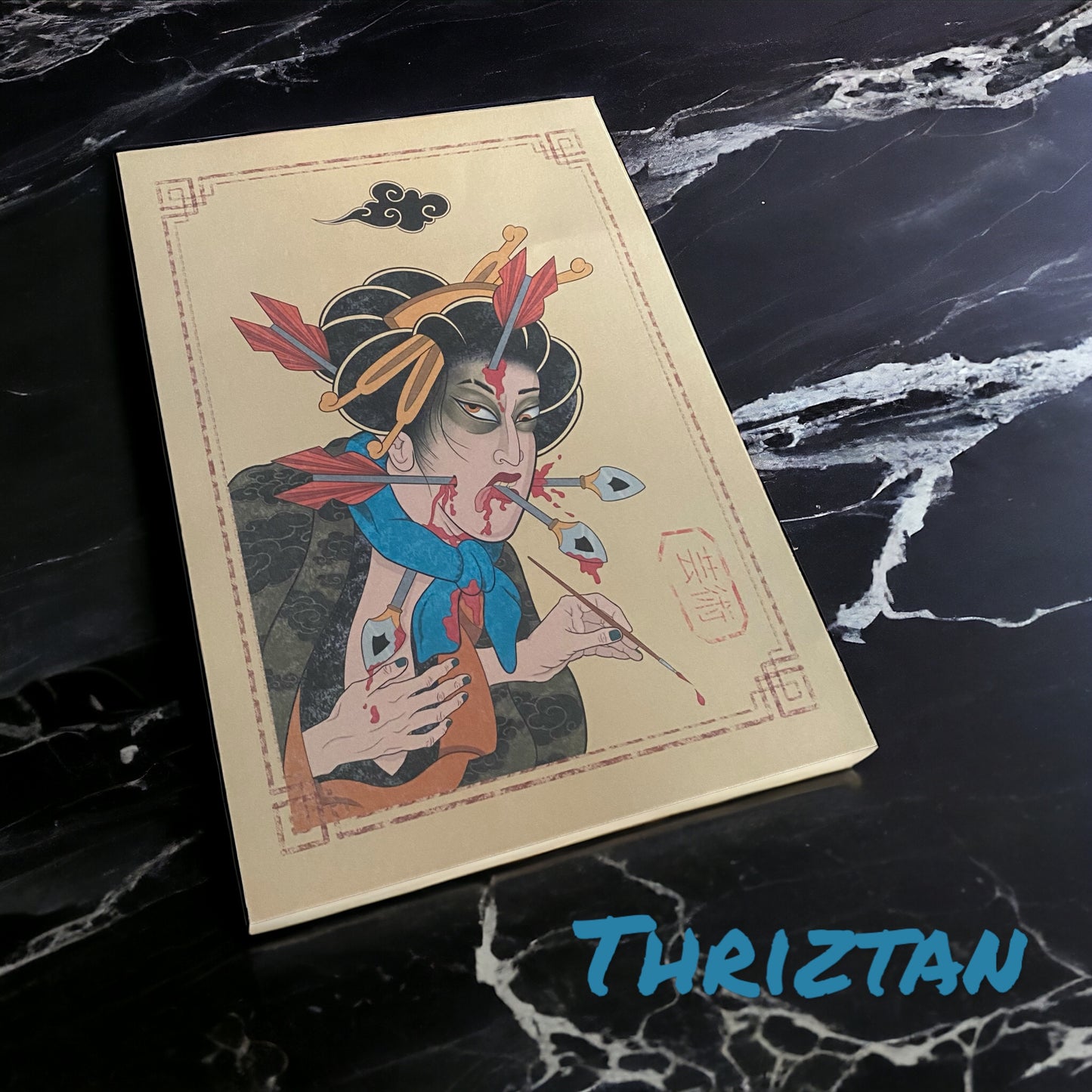 Print Opalina Texturizada - Thriztan