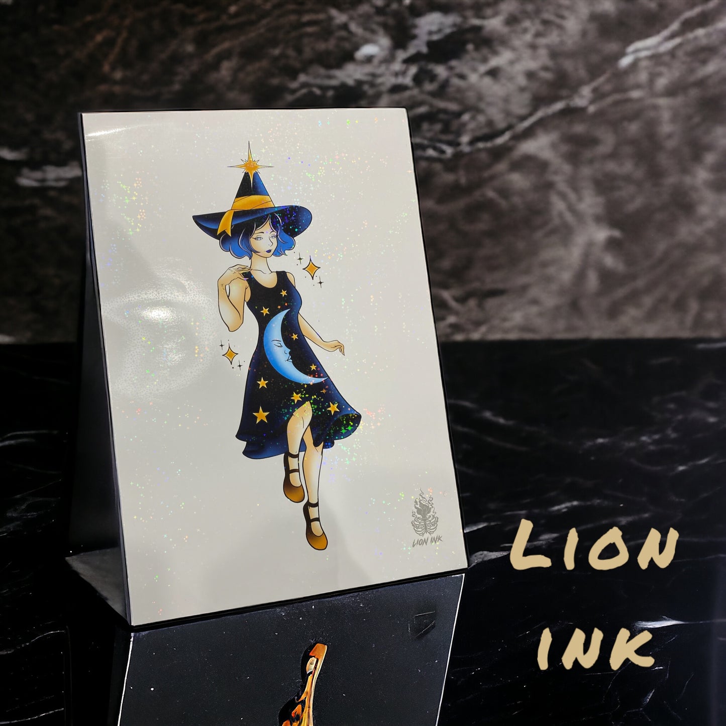Print Holográfico - Lion Ink