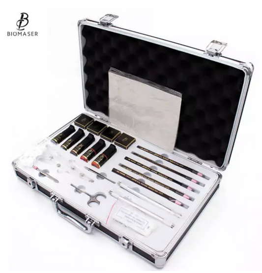 BMX Professional Misty Eyebrow & Cream Pigment Microblading kit, Microblading Eyebrows Kit de pigmento de maquillaje permanente