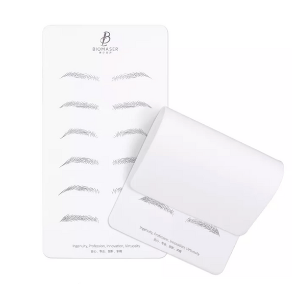 Piel Sintetica para practicar Biomaser Micropigmentacion 26X14 cm
